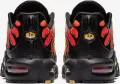 Кросівки жіночі Nike AIR MAX PLUS TN SE лимонно-червоно-чорні AQ9979-001
