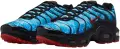 Кроссовки подростковые Nike AIR MAX PLUS (GS) голубо-черно-красные HV2884-400