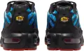 Кроссовки подростковые Nike AIR MAX PLUS (GS) голубо-черно-красные HV2884-400