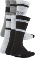 Носки Nike EVERYDAY CUSHIONED CREW белые, серые, черные (6 пар) CK7302-901