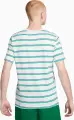 Футболка Nike SPORTSWEAR CLUB STRIPE бело-зелено-синяя DZ2985-094