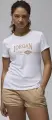 Футболка жіноча Nike JORDAN GRAPHIC SLIM біло-золота FN5723-100