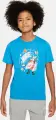 Футболка подростковая Nike SPORTSWEAR BOXY голубая FN9614-435