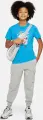 Футболка подростковая Nike SPORTSWEAR BOXY голубая FN9614-435