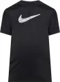 Футболка подростковая Nike TROPHY23 DRI-FIT черная HF8079-010