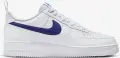 Кроссовки Nike AIR FORCE 1 '07 бело-темно-синие HF3836-100