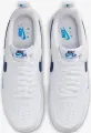 Кроссовки Nike AIR FORCE 1 '07 бело-темно-синие HF3836-100