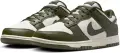 Кросівки Nike DUNK LOW RETRO оливково-білі HF5441-102