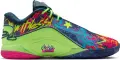 Кроссовки баскетбольные Nike LEBRON XXII BW сине-розово-салатовые HV8451-400