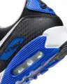 Кроссовки Nike AIR MAX 90 серо-черно-синие IB7672-001