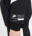 Спортивний костюм підлітковий Nike AIR FLEECE чорно-білий HV1219-010__HF8811-010
