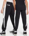 Спортивний костюм підлітковий Nike AIR FLEECE чорно-білий HV1219-010__HF8811-010