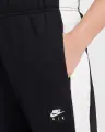 Спортивний костюм підлітковий Nike AIR FLEECE чорно-білий HV1219-010__HF8811-010
