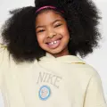 Спортивний костюм підлітковий Nike SPORTSWEAR CLUB FLEECE OVERSIZED кремовий HJ3371-113__HJ3374-113