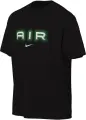 Футболка Nike AIR GRAPHIC черно-зеленая HM0185-011