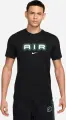 Футболка Nike AIR GRAPHIC черно-зеленая HM0185-011
