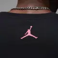Футболка Nike JORDAN SPORT DRI-FIT черно-розовая FN5974-010
