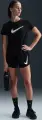Футболка для бігу жіноча Nike ONE SWOOSH DRI-FIT чорна HJ2204-010