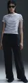 Футболка жіноча Nike SPORTSWEAR CHILL KNIT SLIM STRIPED біло-сіра HF9524-100