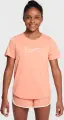 Футболка подростковая Nike ONE FITTED DRI-FIT персиковая FZ5600-844