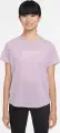 Футболка підліткова Nike ONE FITTED DRI-FIT бузкова FZ5600-537
