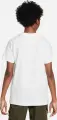 Футболка подростковая Nike SPORTSWEAR TEE FOOTBALL BALL FA23 белая FD3971-100