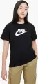 Футболка подростковая Nike SPORTSWEAR черная FD0928-010