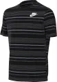 Футболка підліткова Nike SPORTSWEAR чорно-сіра FJ6348-011