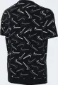 Футболка подростковая Nike SWOOSH ALL-OVER-PRINT черная FN9605-010