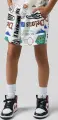 Шорты подростковые Nike JORDAN ESSENTIALS FRENCH TERRY PRINTED бело-сине-зеленые 95D743-782