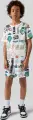 Шорты подростковые Nike JORDAN ESSENTIALS FRENCH TERRY PRINTED бело-сине-зеленые 95D743-782