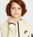 Толстовка подростковая Nike SPORTSWEAR TECH FLEECE кремово-бежевая HV5867-297