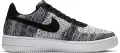 Кросівки Nike AIR FORCE 1 FLYKNIT 2.0 чорно-білий меланж AV3042-001