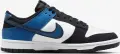 Кроссовки Nike DUNK LOW RETRO NAS черно-бело-синие FD6923-100