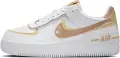 Кросівки жіночі Nike AIR FORCE 1 SHADOW біло-золотисто-світло-коричневі DZ1847-111
