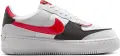 Кросівки жіночі Nike AIR FORCE 1 SHADOW біло-червоно-чорні DZ1847-112