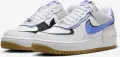 Кроссовки женские Nike AIR FORCE 1 SHADOW бело-фиолетово-черные DZ1847-109