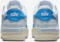 Кросівки жіночі Nike AIR FORCE 1 SHADOW блакитно-кремові DZ1847-400