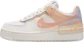 Кросівки жіночі Nike AIR FORCE 1 SHADOW кремово-персиково-фіолетові DZ1847-114
