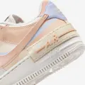 Кроссовки женские Nike AIR FORCE 1 SHADOW кремово-персиково-фиолетовые DZ1847-114