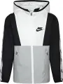 Вітровка дитяча Nike COLOR BLOCK WINDBREAKER біло-сіро-чорна 86M790-023