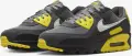Кроссовки Nike AIR MAX 90 темно-серо-желтые DM0029-016