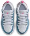 Кросівки дитячі Nike AIR JORDAN 1 LOW ALT SE (PS) блакитно-біло-рожеві HQ2003-400