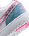 Кросівки дитячі Nike AIR JORDAN 1 LOW ALT SE (PS) блакитно-біло-рожеві HQ2003-400