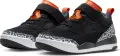 Кросівки дитячі Nike JORDAN SPIZIKE LOW (PS) чорно-помаранчево-білі FQ3951-008