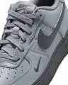 Кросівки підліткові Nike AIR FORCE 1 (GS) сіро-чорні IH4475-025