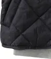 Куртка детская Nike FLEECE HOODED QUILT черно-серая 86N071-023