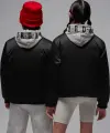 Куртка подростковая Nike JORDAN BIG LOGO HOODED BOMBER черно-серая 95D647-023
