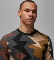 Лонгслів Nike JORDAN FLIGHT MVP коричнево-сіро-чорний FD7006-200