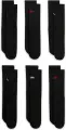 Носки детские Nike JORDAN LEGEND CREW SOCKS BOX SET черные (6 пар) BJ0343-023
